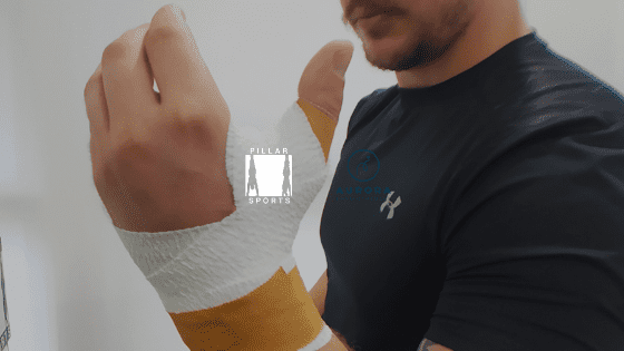Thumb Hyperextension Strapping