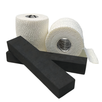 Rugby Blocks with tape